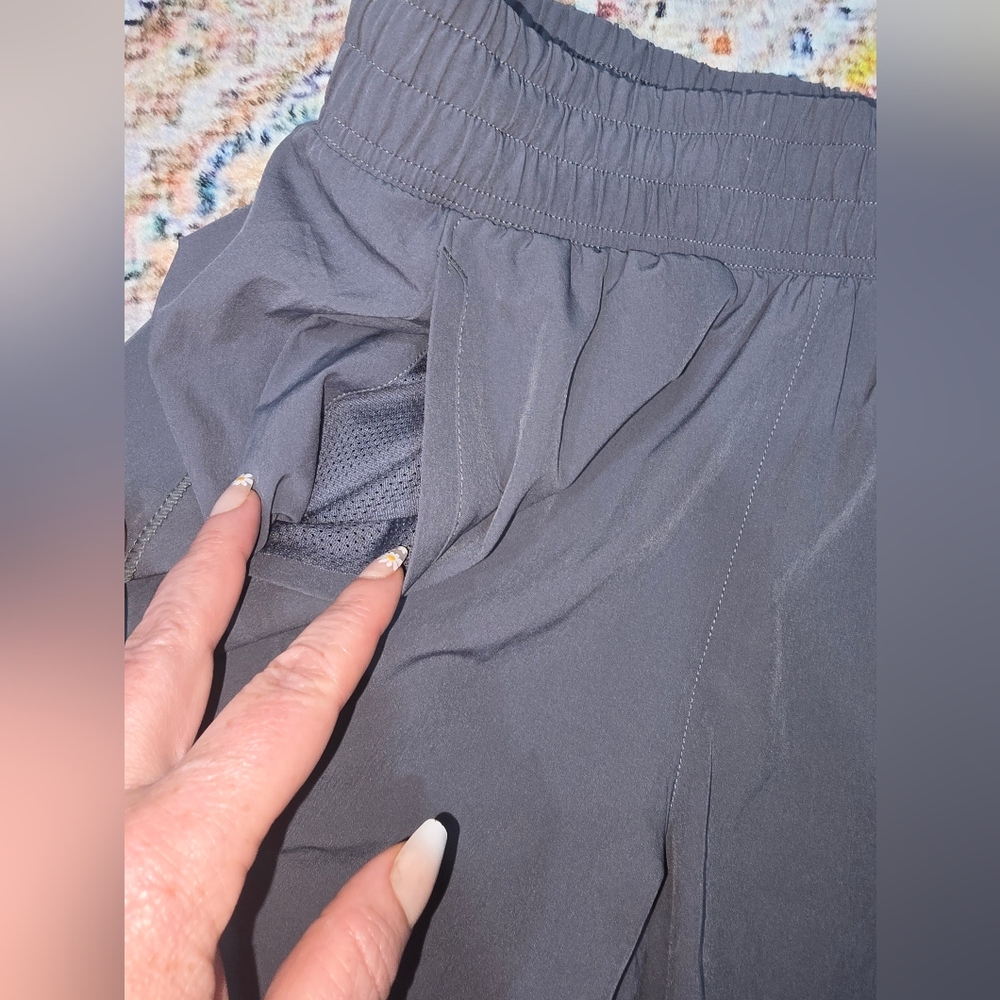Under Armour Gray Women's Shorts - Picture 2 of 4